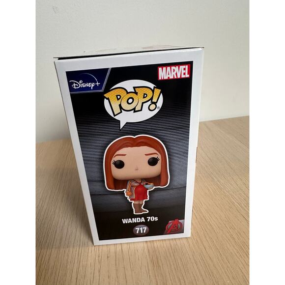 Wandavision - Wanda 70s Funko Pop No 717 - NEW - Picture 2 of 5